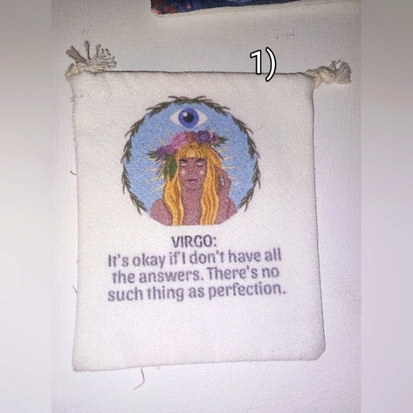 Art Printed Drawstring Bag - Picture 3 of 16